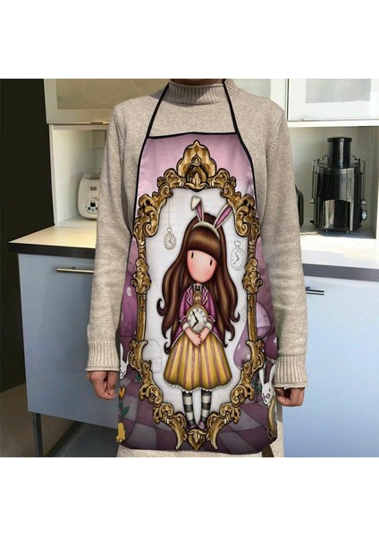 NO.23029 Tarzı 50X75CM Özel Tasarım Santoro Gorjuss Anime Kız 05 Önlük Ev Temizlik Önlükleri Anti-Kir Mutfak Aksesuarları Cm,c (Yurt Dışından)