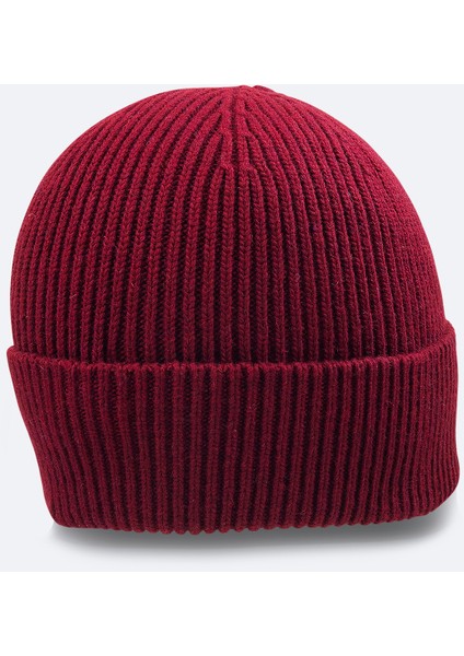 Erkek Bordo Yünlü Logolu Fitilli Bere B009200 fiyatları
