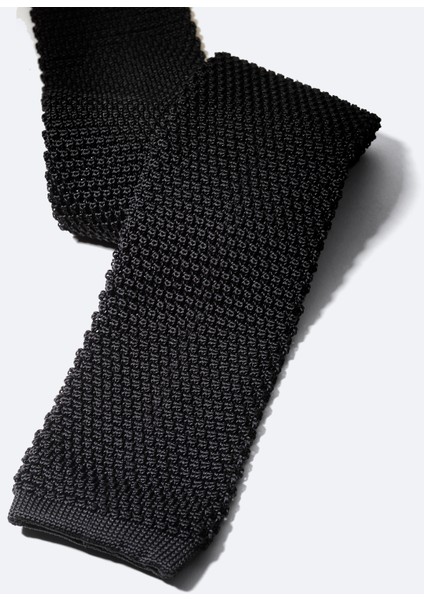Erkek Siyah Mikrofiber Örgü Kravat A32y9900 modelleri