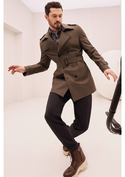 Erkek Lacivert %100 Pamuk Çizgili Gömlek A32y2010 fiyatları