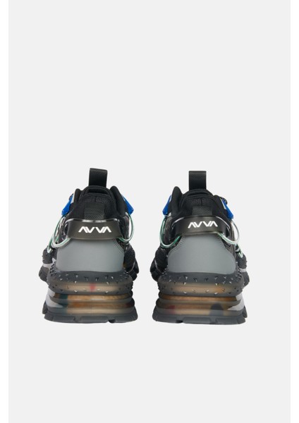 Erkek Siyah Esnek Taban Sneaker Ayakkabı A32y8000