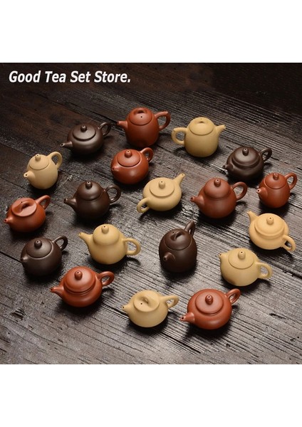 N Tarzı Mor Kil Çay Pet Mini Parmak Demlik Çay Pet Küçük Cep Çay Seti Süsler Çay Aksesuarları Çay Masa Dekorasyon Su Isıtıcısı (Yurt Dışından)