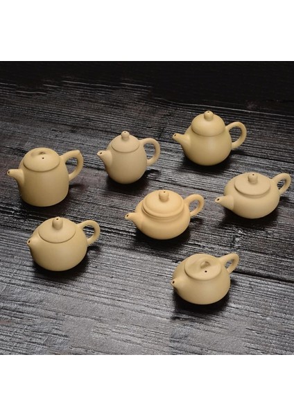 N Tarzı Mor Kil Çay Pet Mini Parmak Demlik Çay Pet Küçük Cep Çay Seti Süsler Çay Aksesuarları Çay Masa Dekorasyon Su Isıtıcısı (Yurt Dışından)
