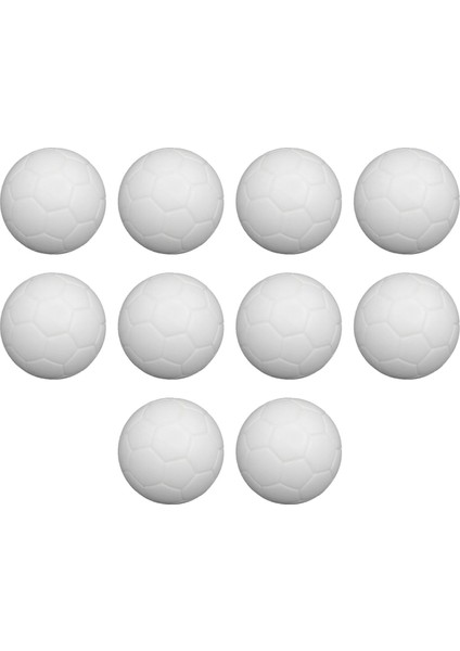 10 Adet Langırt Topları Beyaz Düzenleme Boyutu Masa Futbol Topları Kulüp Partisi Için (Yurt Dışından) modelleri