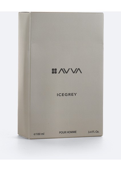 Erkek Ice Grey Hediye Kutulu Erkek Parfüm 100 ml B009103
