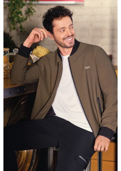 Erkek Beyaz Ultrasoft Bisiklet Yaka Pamuklu Basic T-Shirt E001171