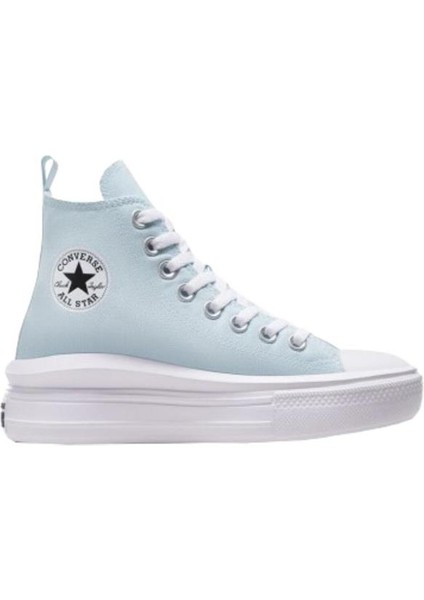 Chuck Taylor All Star Move Platform Canvas A08427C Unisex Mavi Günlük Sneaker Ayakkabı