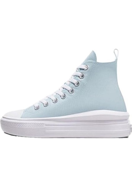 Chuck Taylor All Star Move Platform Canvas A08427C Unisex Mavi Günlük Sneaker Ayakkabı