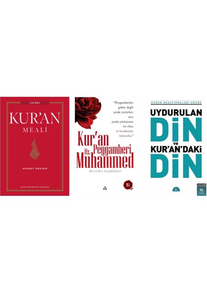 Kur'an Meali - Uydurulan Din Kur'an'daki Din - Kur'an Peygamberi Hz. Muhammed 3 Kitap