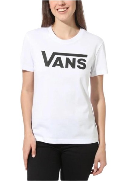 Flyıng V Crew Tee Beyaz Kadın T-Shirt