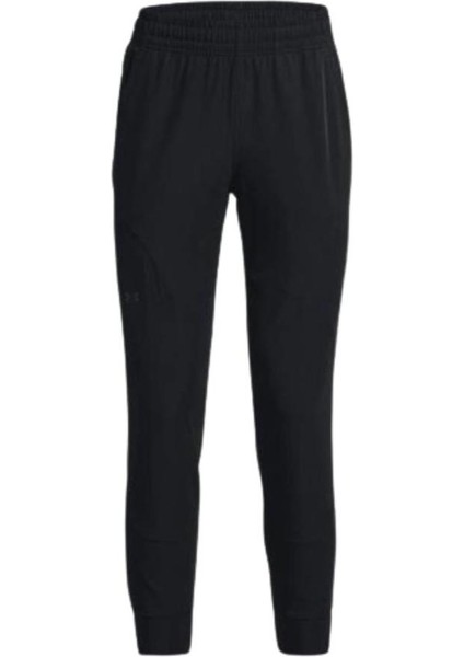 UA Unstoppable Jogger 1376926-001 KADIN Siyah Tişört