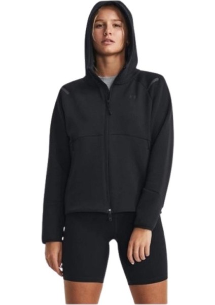 Unstoppable Fleece FZ 1379842-001 Kadın Siyah Spor Sweatshirt