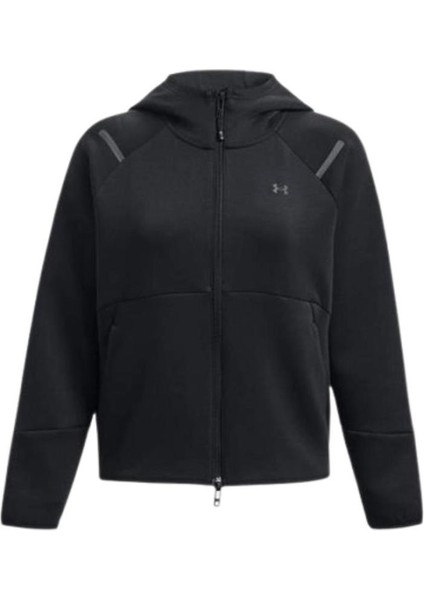 Unstoppable Fleece FZ 1379842-001 Kadın Siyah Spor Sweatshirt modelleri