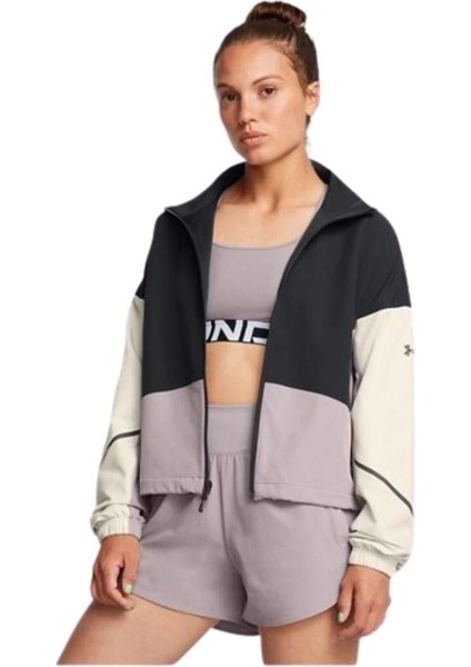 UA Unstoppable Jacket 1374889-002 Kadın Siyah Mont&Ceket