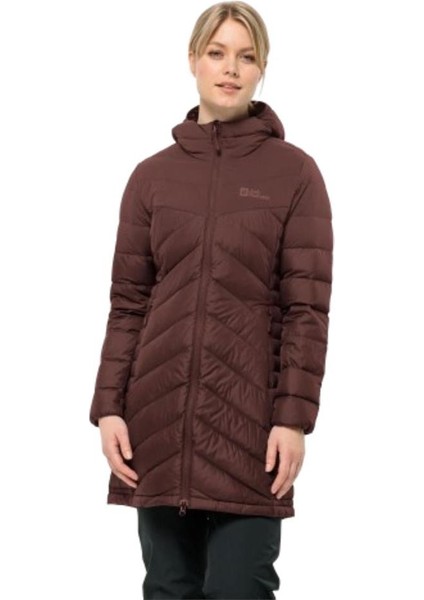 JACK WOLFSKİN TUNDRA DOWN COAT 1207751-2866 KADIN MURDUM Mont&Ceket