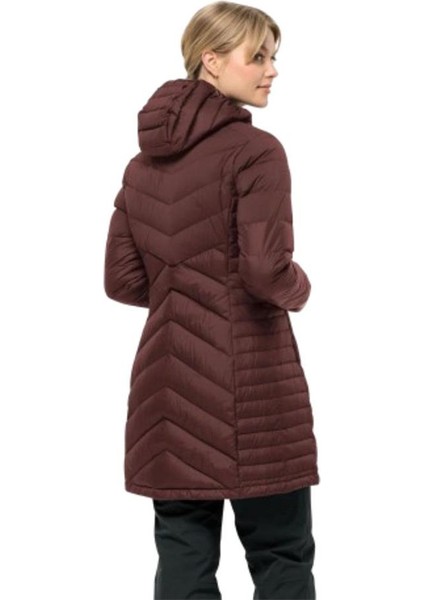 JACK WOLFSKİN TUNDRA DOWN COAT 1207751-2866 KADIN MURDUM Mont&Ceket