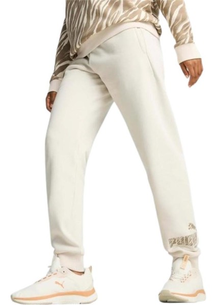 ESS+ ANIMAL Pants FL 681496-87 KADIN Mavi Eşofman Altı fırsatları