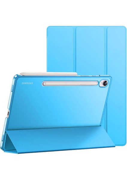 Samsung Galaxy Tab S9 Fe SM-X510 X516 X518 Kılıf 10.9" Uyumlu Kılıf Akıllı Smart Standlı Kapaklı