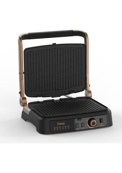 FR-TM01 Vintage Retro Izgara ve Tost Makinesi 6 Dilim Kapasiteli 2000W