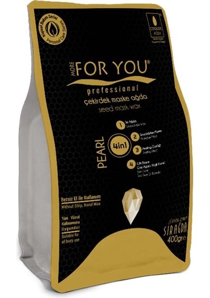 Çekirdek Maske Ağda Pearl 400 gr