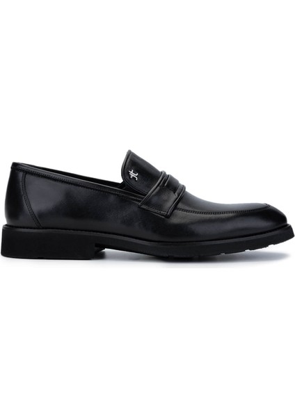 Erkek Siyah Loafer Ayakkabı 1091 063 Erk Ayk SK24-25 Sıyah