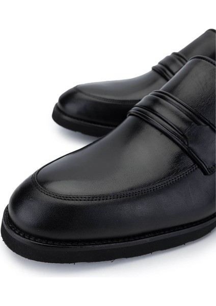 Erkek Siyah Loafer Ayakkabı 1091 063 Erk Ayk SK24-25 Sıyah modelleri