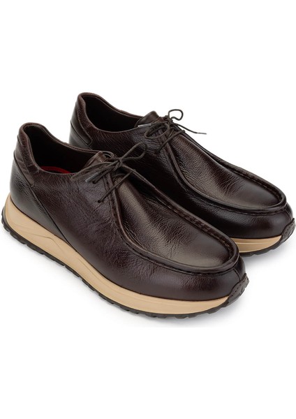 Erkek Deri Koyu Kahve Casual Ayakkabı 537 3435 Erk Ayk Y24 Koyu Kahve fiyatları