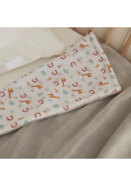 Lily %100 Pamuk Bebek Battaniye Gri fiyatları