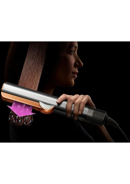 Dyson Airstrait Saç Düzleştirici Parlak Nikel/parlak Bakır fırsatları