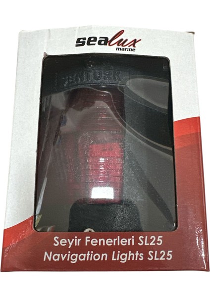 Sealux Sl 25 Seyir Feneri Kırmızı Ledli