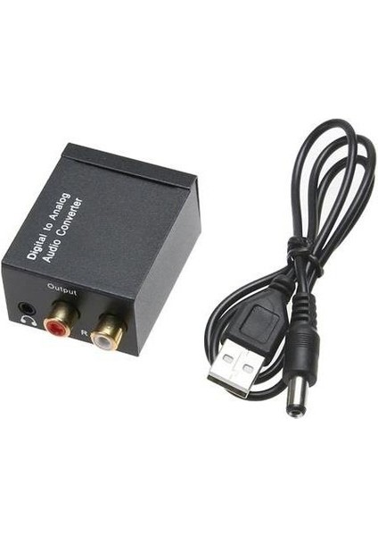 5057 Dijital To Analog 3.5mm Optik Ses Tos Çevirici Dönüştürücü Adaptör fiyatları