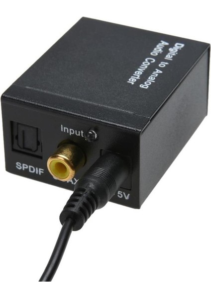 5057 Dijital To Analog 3.5mm Optik Ses Tos Çevirici Dönüştürücü Adaptör fırsatları