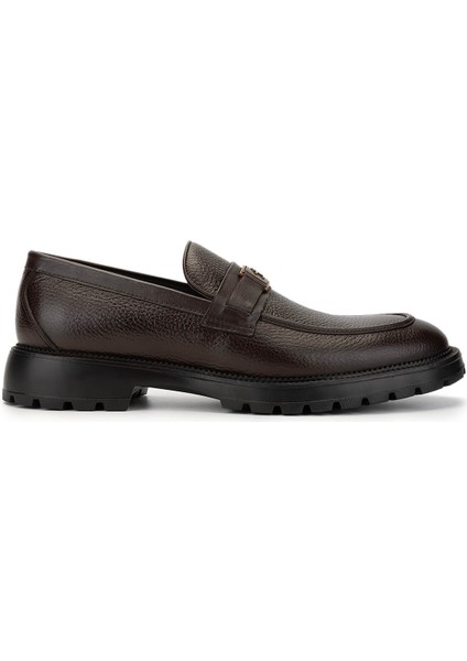 Erkek Kahverengi Loafer Ayakkabı 205 5864 Erk Ayk SK24-25 Kahve Fltr