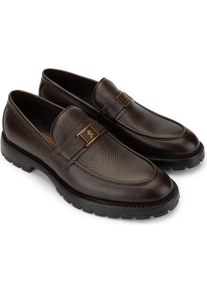 Erkek Kahverengi Loafer Ayakkabı 205 5864 Erk Ayk SK24-25 Kahve Fltr fiyatları