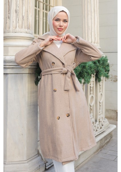 Feral Kuşaklı Kaşe Kaban 1306 - Taş modelleri