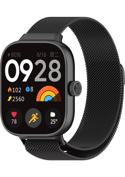 Xiaomi Mi Band 8 Pro Uyumlu Hasır Milano Metal Kordon modelleri