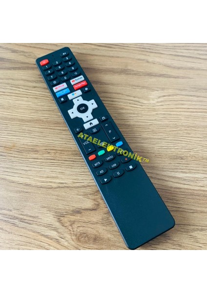 Ses Komutsuz Next * Vivax * Contı Netflıx-Youtube-Primevideo Google Play Tuşlu Android Lcd-Led Tv Kumandası