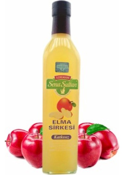 Katkısız Elma Sirkesi 500 gr 2 Adet