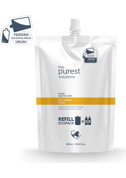 The Purest Solution - Oil Control Toner Refıll