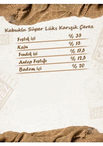 Süper Lüks Karışık 1 KG modelleri
