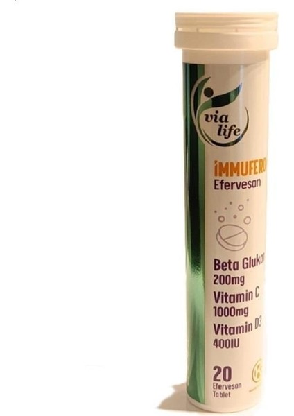 Immuferon Sambucus Nigra 20 Efervesan Tablet