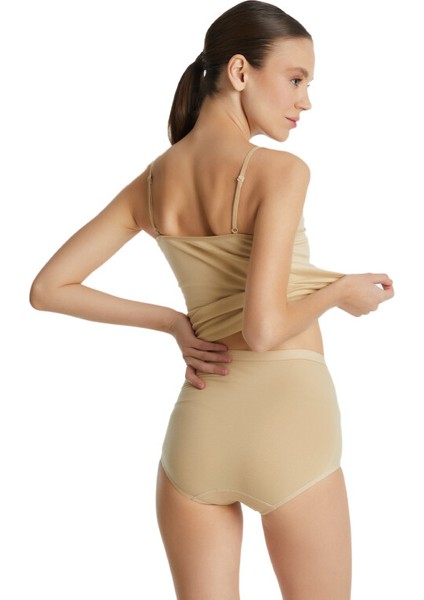1314 BAYAN ESSENTİAL YÜKSEK BEL TEN SLİP KÜLOT fiyatları