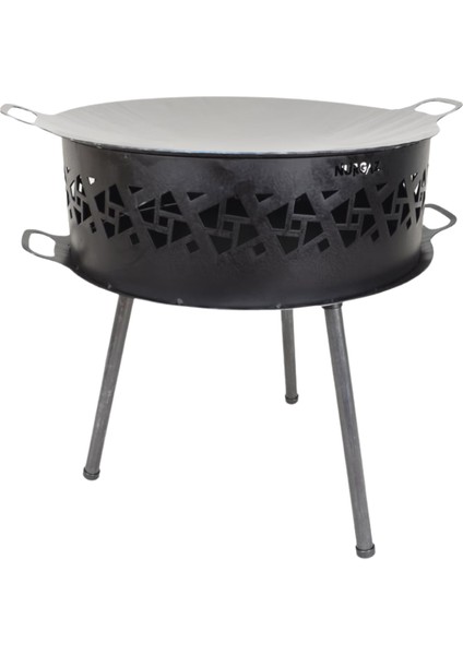 Meriç Ateş Kovası Şömine Maşa Barbekü ve Yelpaze Seti fırsatları