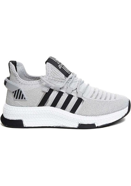 Axs Buz Siyah Triko Erkek Sneaker Spor Ayakkabı