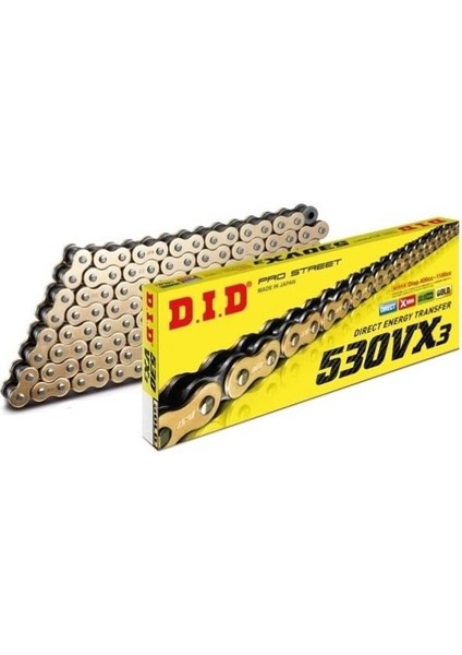 Dıd Yamaha Yzf R1 (2009-2014) 530-120 X-Ringli Zincir (Gold Renk)