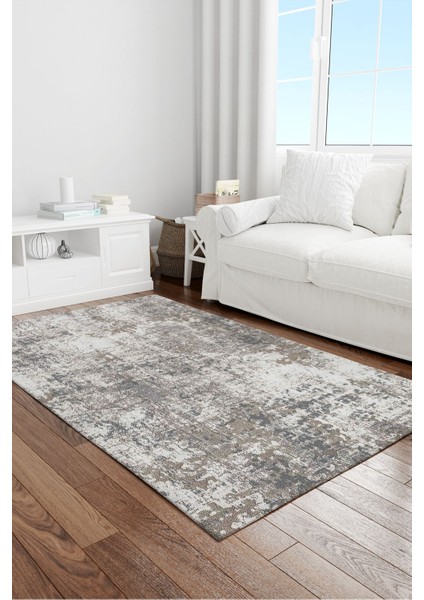 ZEUR0052 Dijital Baskılı Makinede Yıkanabilir Kaymaz Taban Leke Tutmaz Mutfak-Salon Halısı ve Yolluk