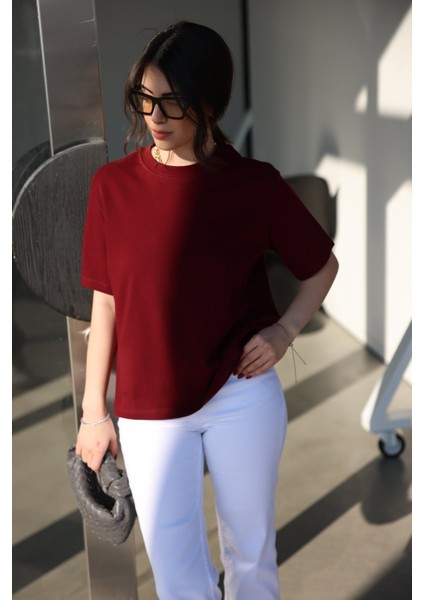 Kısa Kollu Basic Tshirt