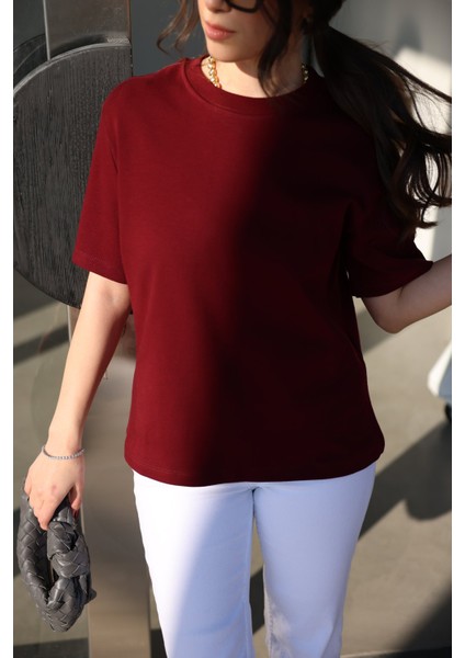 Kısa Kollu Basic Tshirt