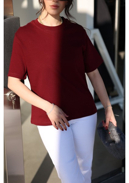 Kısa Kollu Basic Tshirt