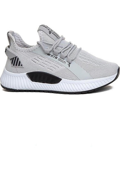 Axs Buz Siyah Triko Erkek Sneaker Spor Ayakkabı
